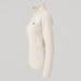 J Lindeberg Mireya Full Zip Mid Layer in Moonbeam, product side