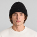 J Lindeberg Monta Beanie in Black, male model, front view