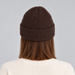 J Lindeberg Monta Beanie in Seal Brown, female back