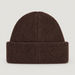 J Lindeberg Monta Beanie in Seal Brown, product back