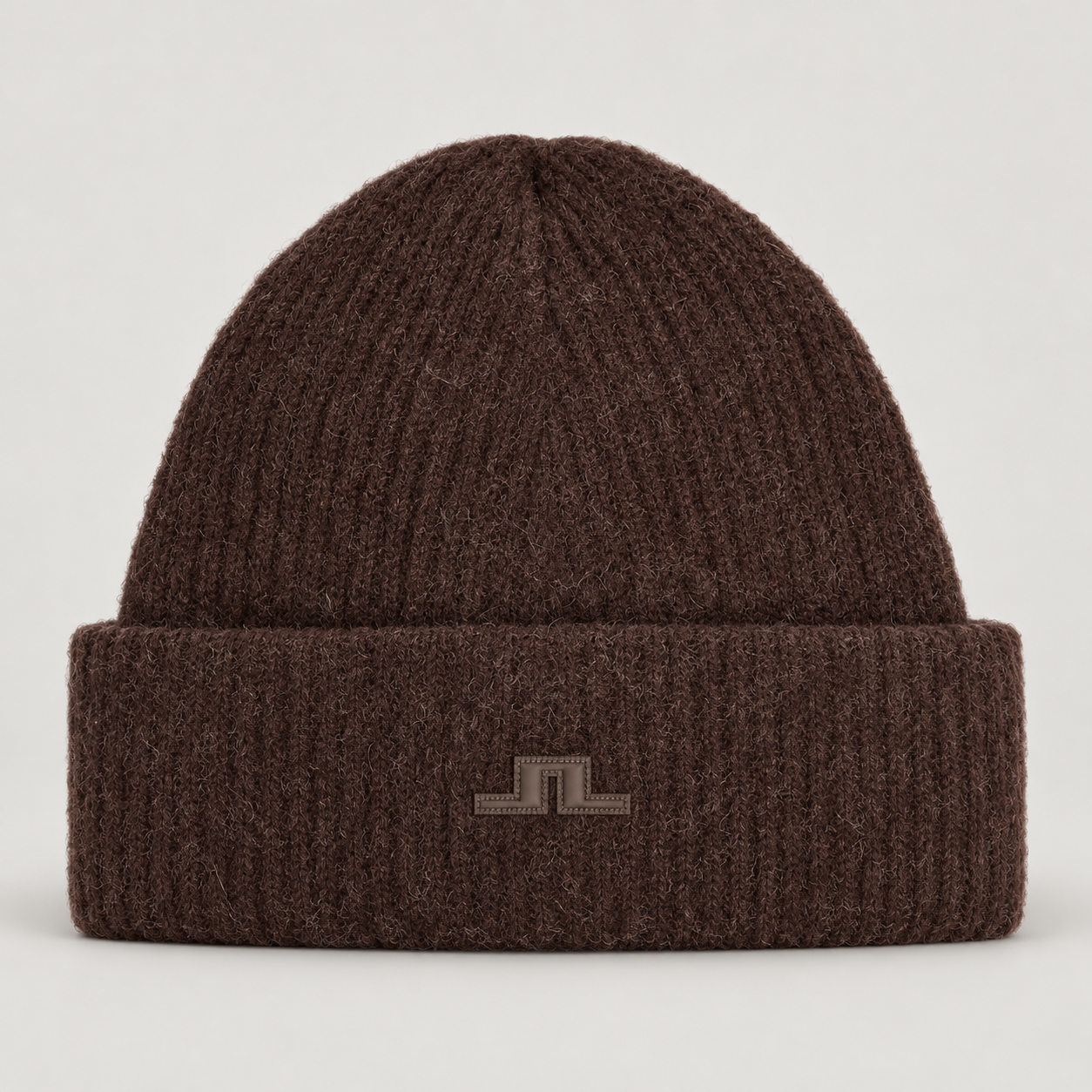 J Lindeberg Monta Beanie in Seal Brown, product front