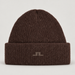 J Lindeberg Monta Beanie in Seal Brown, product front