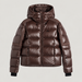 J Lindeberg Nerina Ski Jacket in Seal Brown, product front