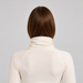 J Lindeberg Rise Neck Gaiter in Moonbeam, female back