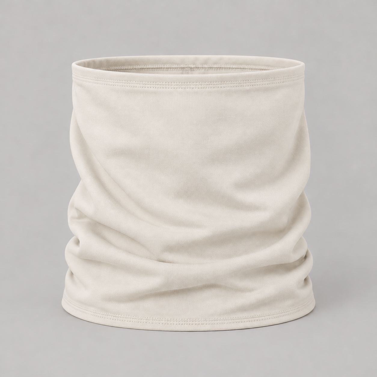 J Lindeberg Rise Neck Gaiter in Moonbeam, product back