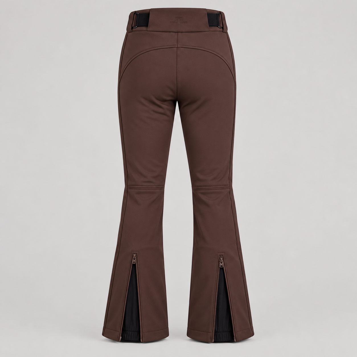 J Lindeberg Stanford Ski Pants in Seal Brown, product back