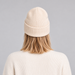 J Lindeberg Vale Beanie in Moonbeam, female back
