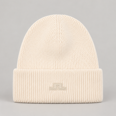 J Lindeberg Vale Beanie in Moonbeam, product front