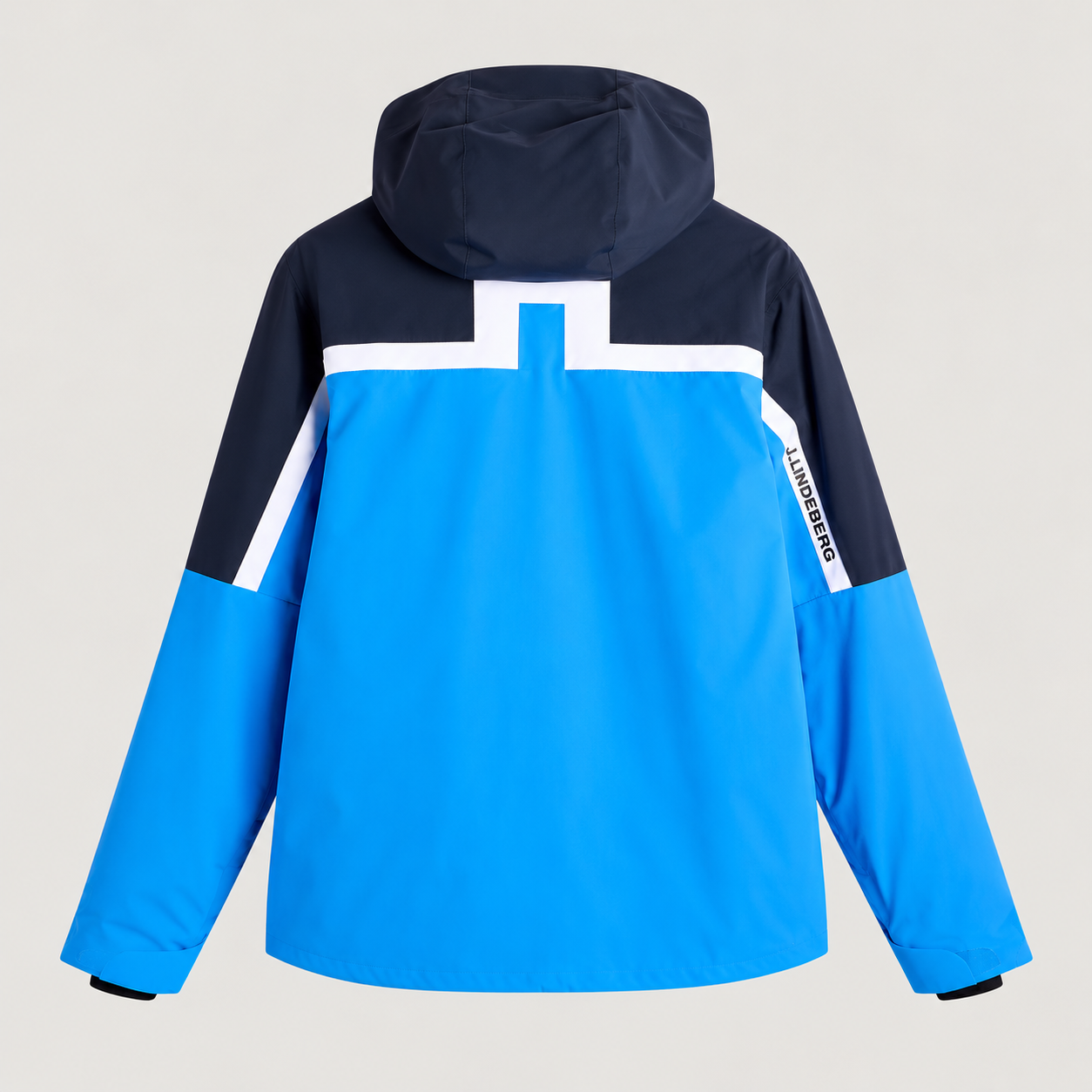 J Lindeberg Windsor Ski Jacket in Sonic Blue, product back
