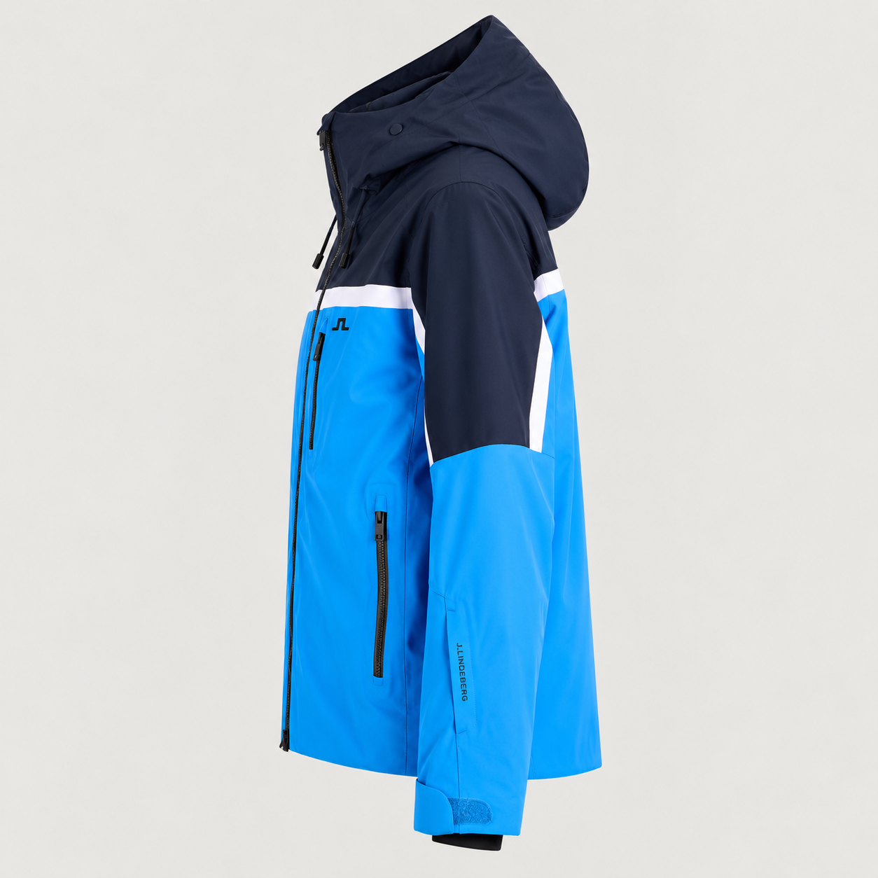 J Lindeberg Windsor Ski Jacket in Sonic Blue, product side