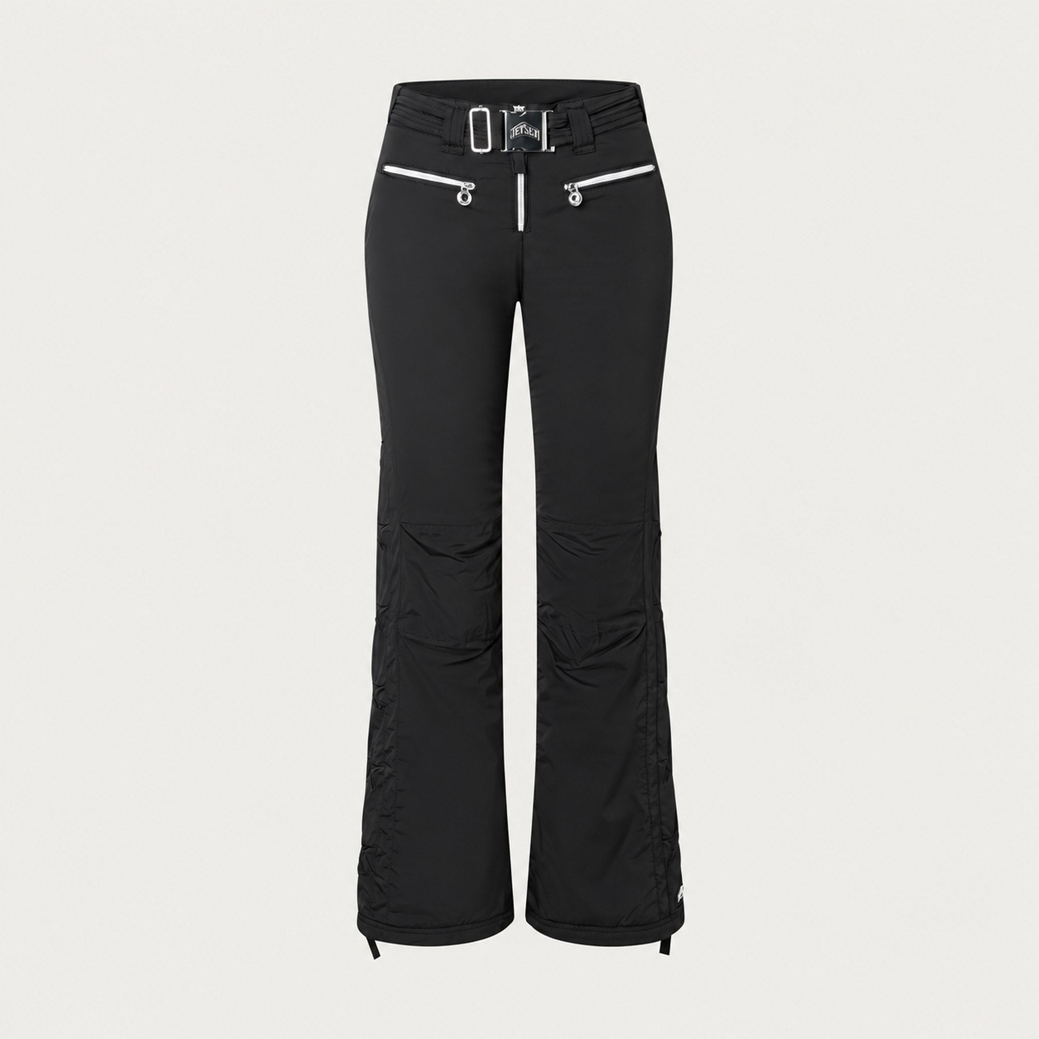 Jetset women's Starred Ski Pants in Black — front