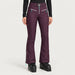 Jetset women's Tiby Ski Pants in Bordeaux Wine — model front