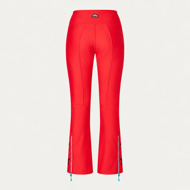 Jetset women's Tiby Ski Pants in Red Grenadine — back