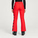 Jetset women's Tiby Ski Pants in Red Grenadine — model back