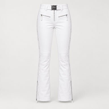 Jetset women's Tiby Ski Pants in White — front