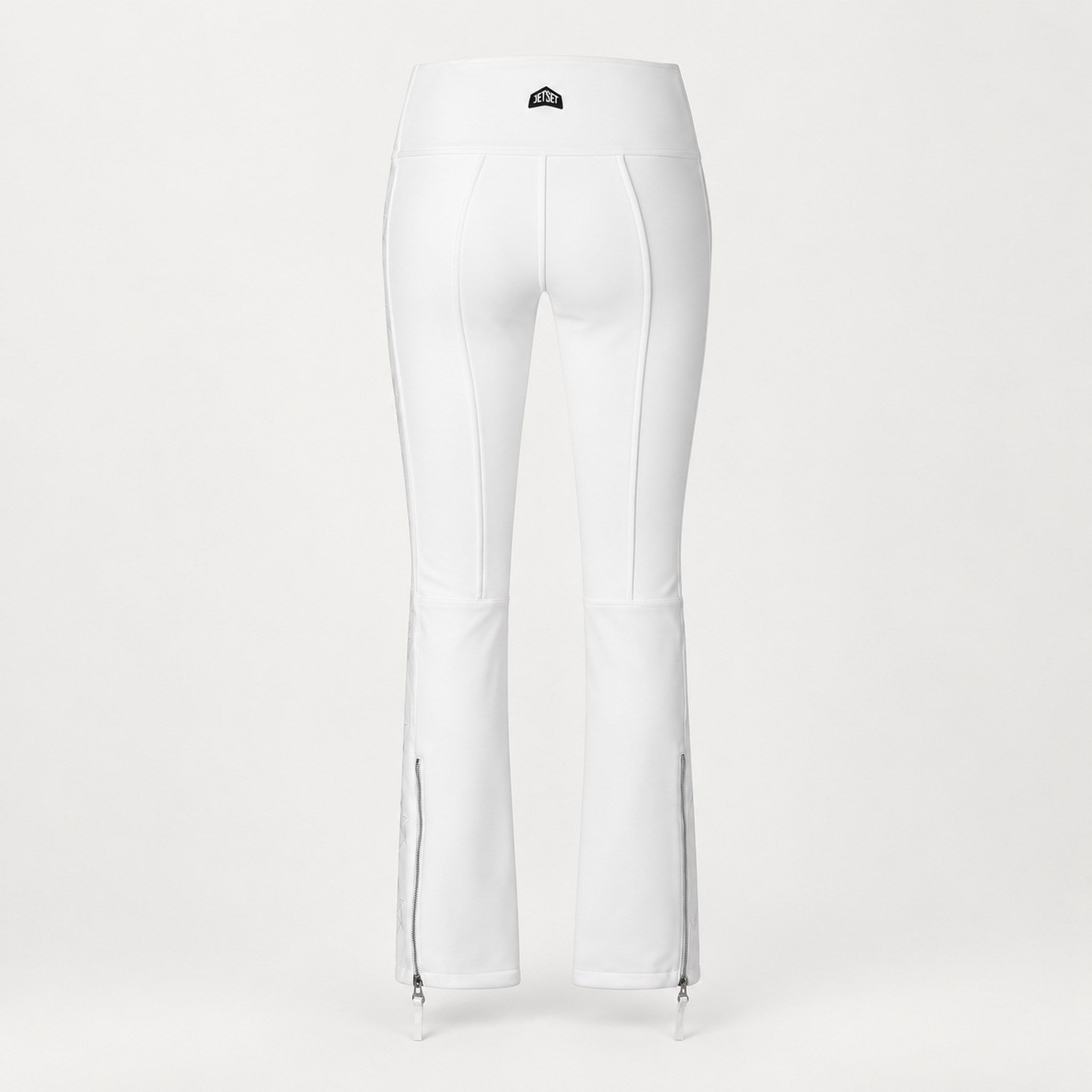 Jetset women's Tiby Ski Pants in White — back