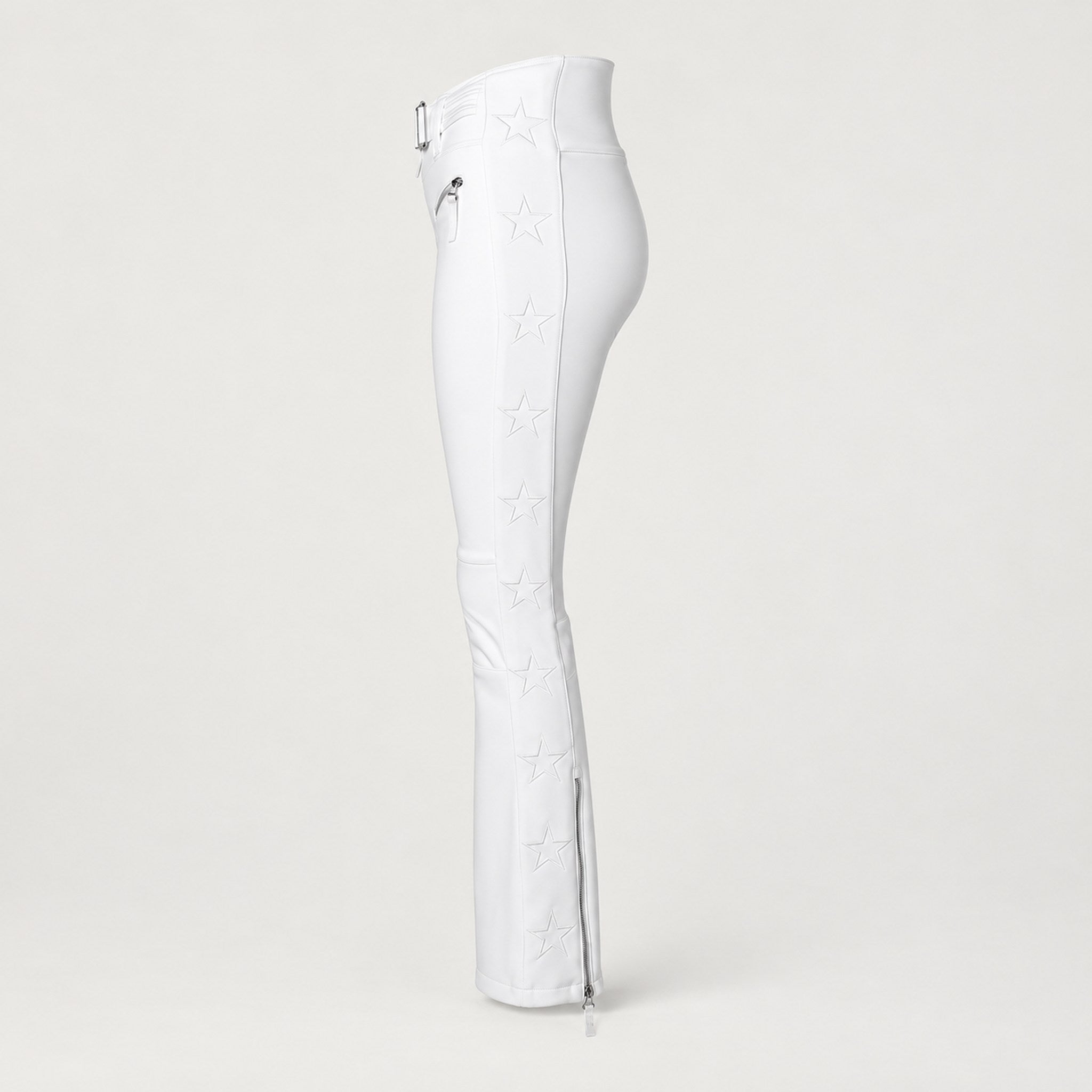 Jetset women's Tiby Ski Pants in White — side
