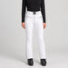 Jetset women's Tiby Ski Pants in White — model front