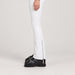 Jetset women's Tiby Ski Pants in White — model side
