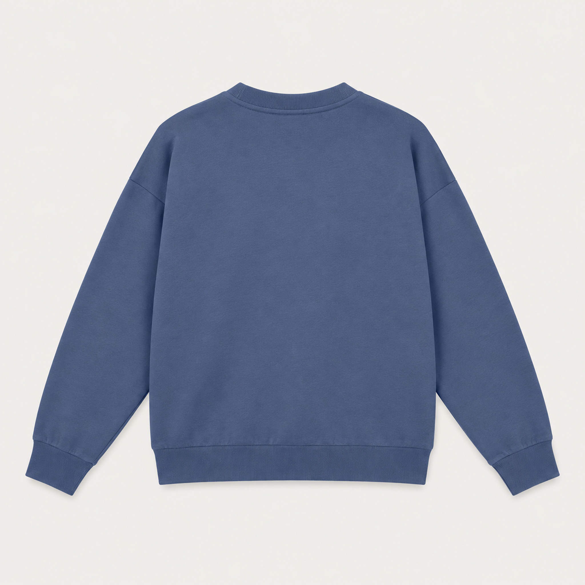 French Disorder kids All We Want Sweater in Coastal Fjord - product back | London Ski Co
