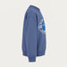 French Disorder kids All We Want Sweater in Coastal Fjord - product side | London Ski Co
