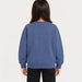 French Disorder kids All We Want Sweater in Coastal Fjord - model back | London Ski Co