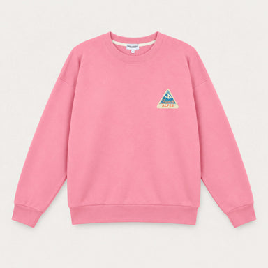 French Disorder kids French Alpes Sweater in Bubblegum - product front | London Ski Co