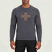 Geneva Sweater in Charcoal in Charcoal — 03 model front