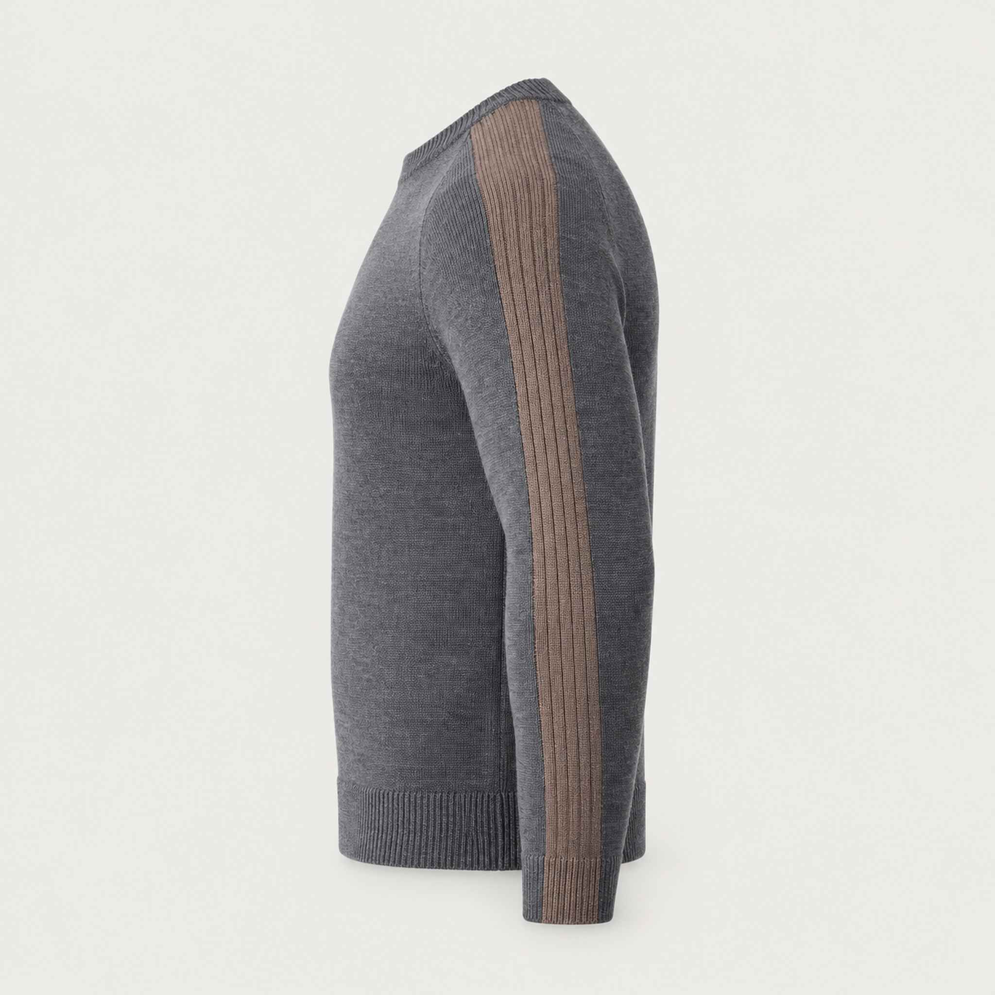 Geneva Sweater in Charcoal in Charcoal — 06 side
