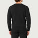 Geneva Sweater in Black in Heather Black — 04 model back