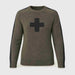 Geneva Sweater in Heather Forest in Heather Forest — 01 front