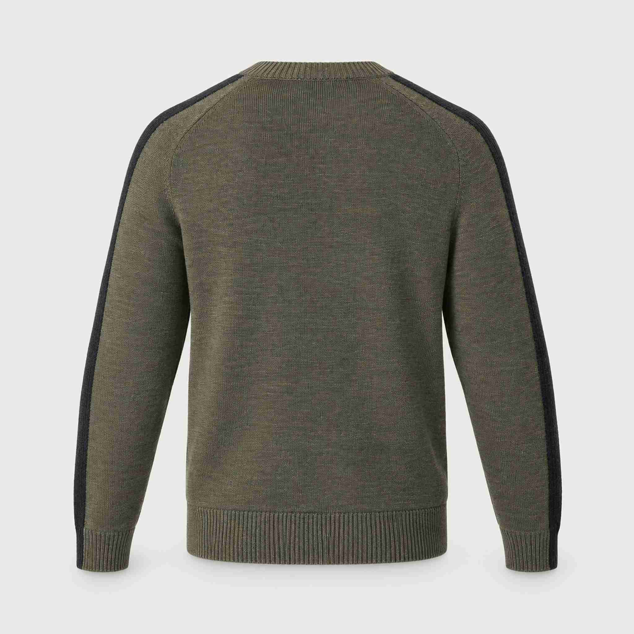 Geneva Sweater in Heather Forest in Heather Forest — 02 back