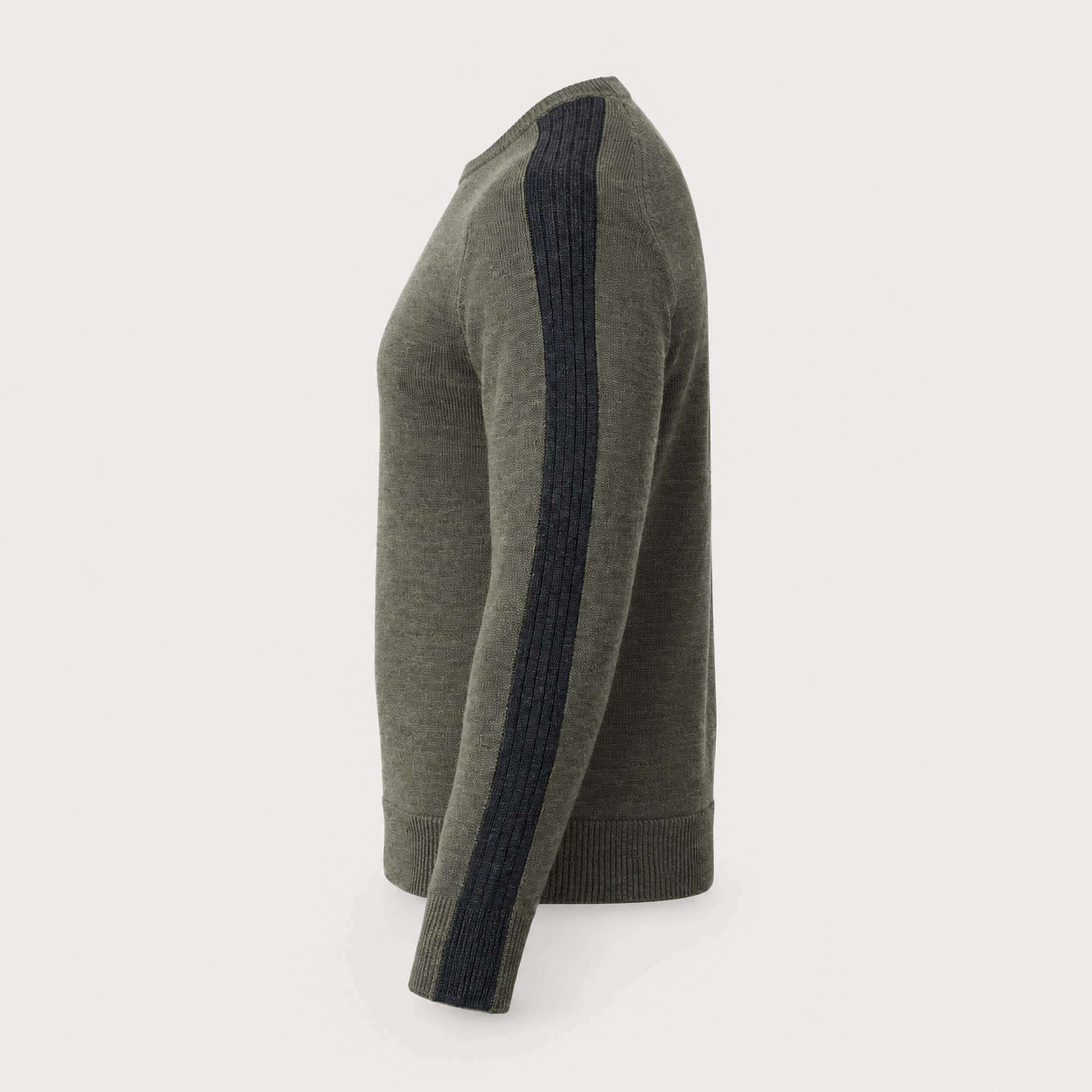 Geneva Sweater in Heather Forest in Heather Forest — 06 side