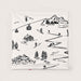 Drifter Neck Gaiter in White — 01 front