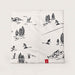 Drifter Neck Gaiter in White — 02 back