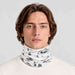 Drifter Neck Gaiter in White — 03 mens front