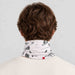 Drifter Neck Gaiter in White — 04 mens back
