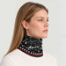 Winter Apres Neck Gaiter in Black in Black — 08 womens side