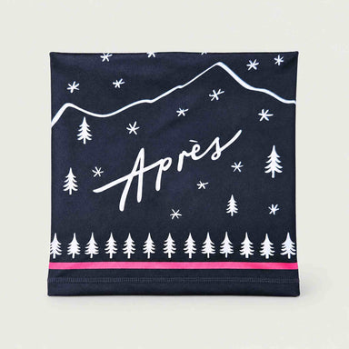 Winter Apres Neck Gaiter in Navy in Navy — 01 front