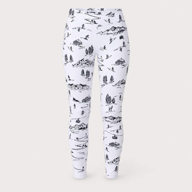 Drifter Leggings in White — 01 front