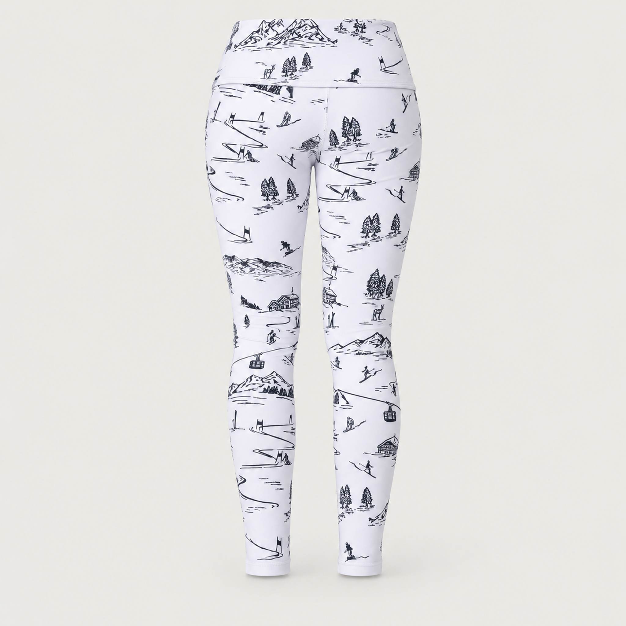 Drifter Leggings in White — 02 back
