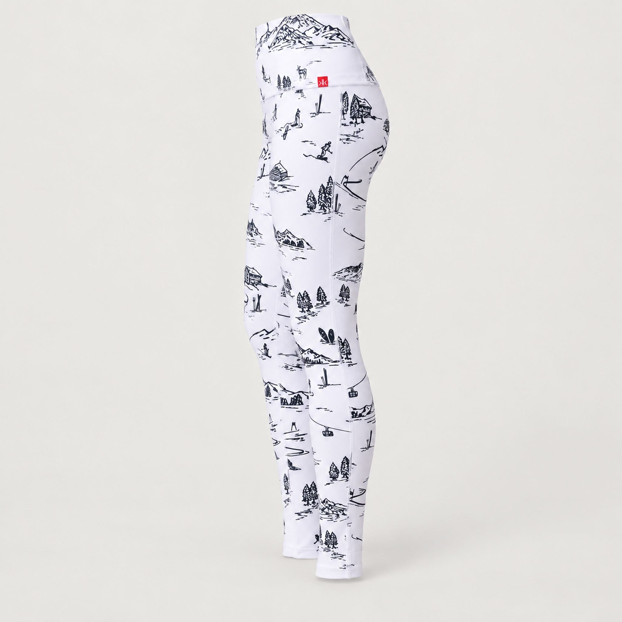 Drifter Leggings in White — 06 side