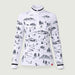 Drifter Quarter Zip in White — 01 front