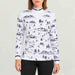 Drifter Quarter Zip in White — 03 model front