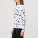 Drifter Quarter Zip in White — 05 model side