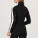 Krimson Klover Geneva Sweater in Black in Heather Black, model back