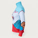 Girl’s Trip Quarter Zip in Teal Blue — 06 side