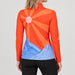 Golden Hour Quarter Zip in Orange — 04 model back