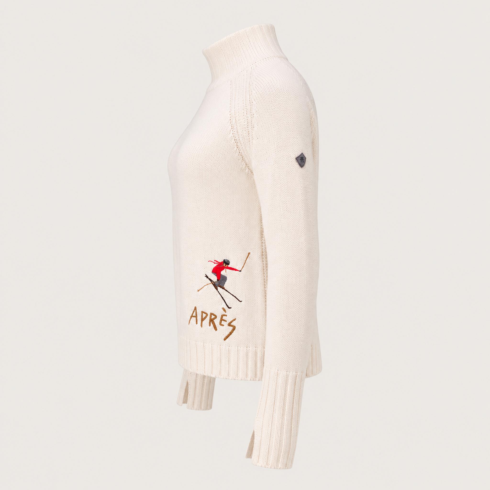 Krimson Klover Janica Sweater in Snow, side