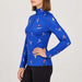 Multi Skiers Quarter Zip in Cobalt Blue in Cobalt Blue — 05 model side